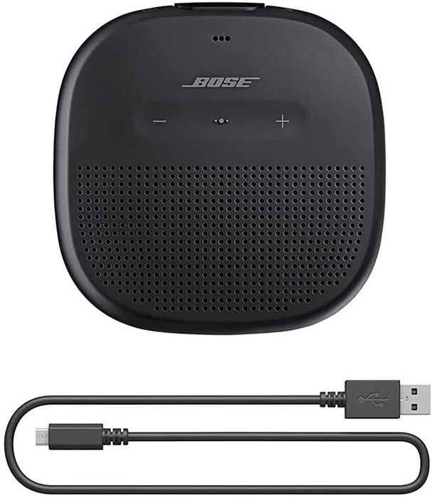 Bose SoundLink Micro: Small Portable Bluetooth Speaker (Waterproof), Black