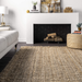 nuLOOM Hand Woven Chunky Natural Jute Farmhouse Accent Rug, 2 ft x 3 ft